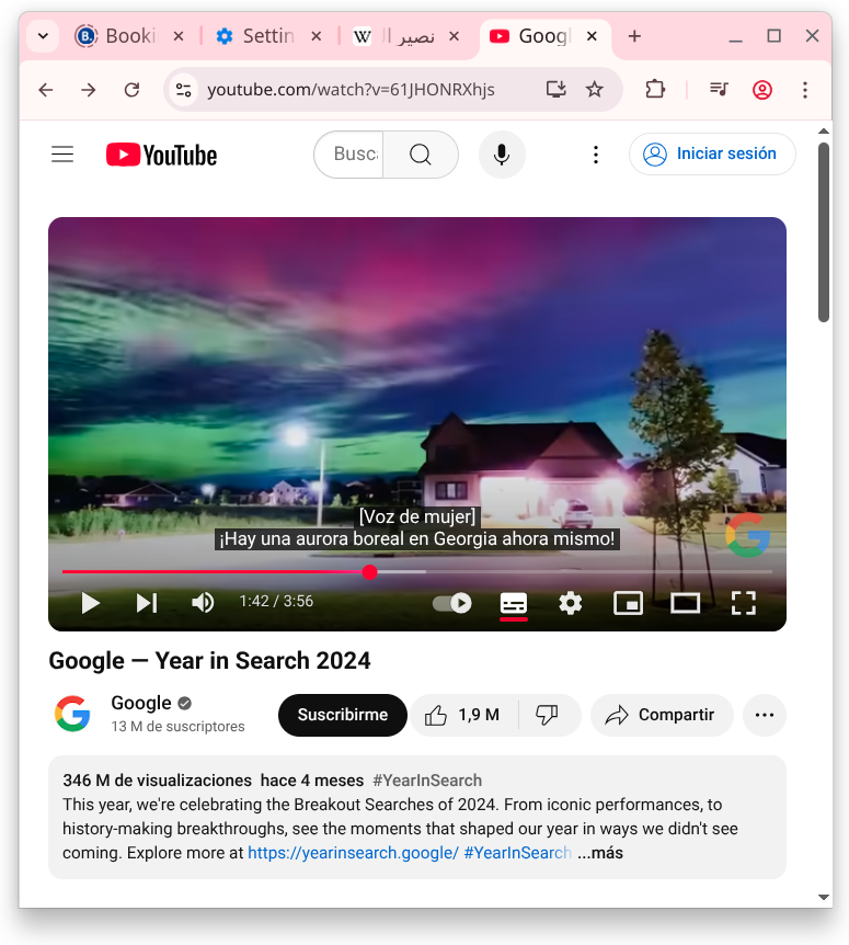 YouTube in Spanish